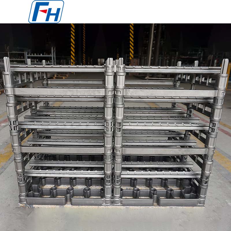 2.4879 Gas-Cooled Vacuum Furnace Fixture for Gear Ring Heat Treatment | FH®