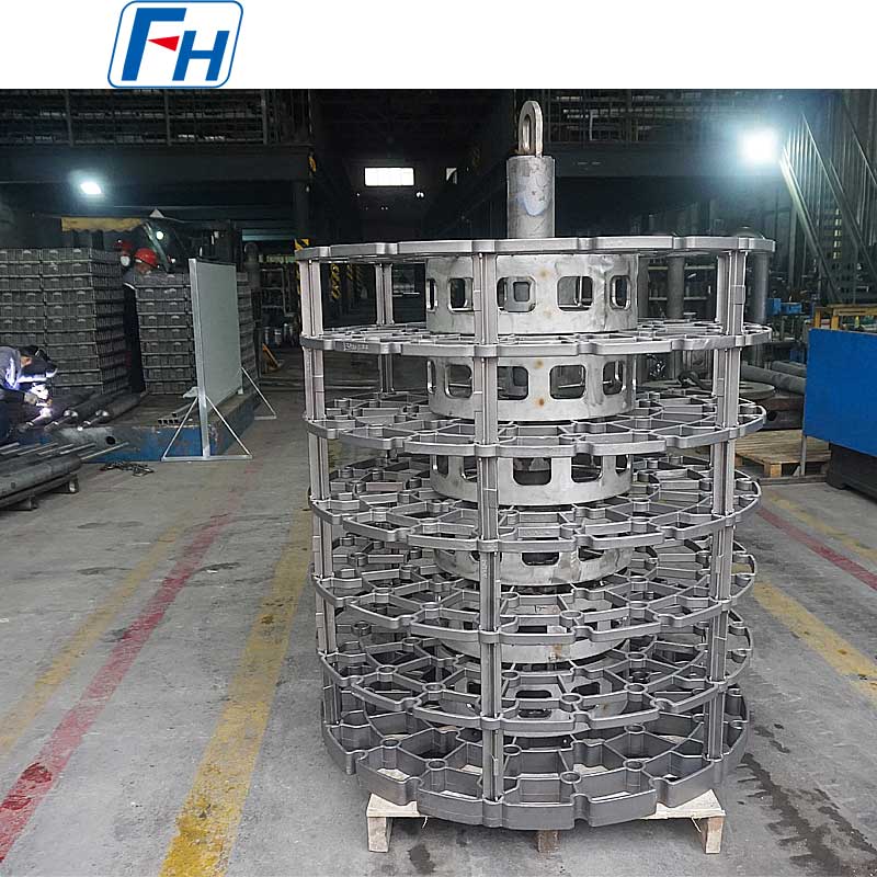 FH® Cr25Ni20 varmebehandlingsarmaturer til AFC-brøndovne