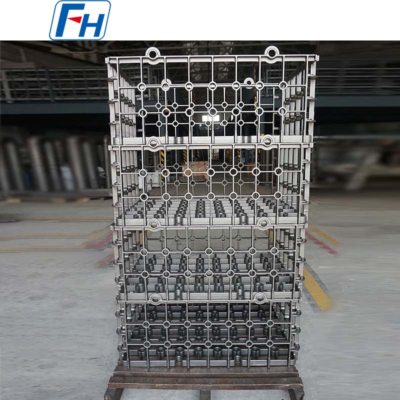 FH® 1.4848 varmebehandlings-opladningskurve til bogie-ildovn