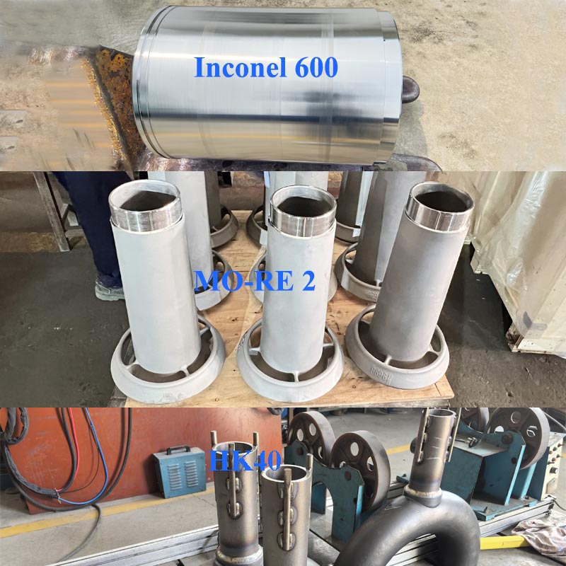 MO-RE 2 vs HK40 vs Inconel 601/800 varmebestandig legering sammenligning | Ovnrørsmateriale FH®