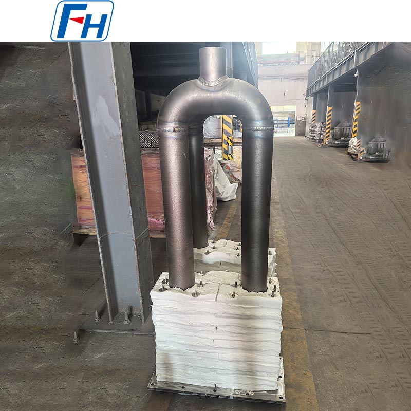 Cr25Ni35 U-formet strålerør – Ø124 × Ø108 × 1597 mm