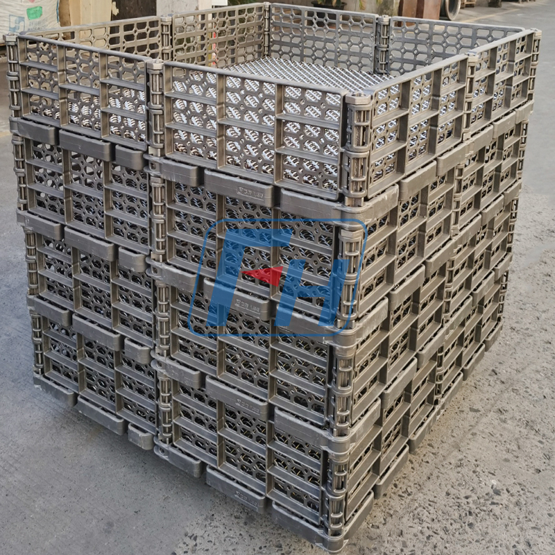 Varmebehandlingskurve til kontinuerlig ovn 1380x1230x280 mm kurv